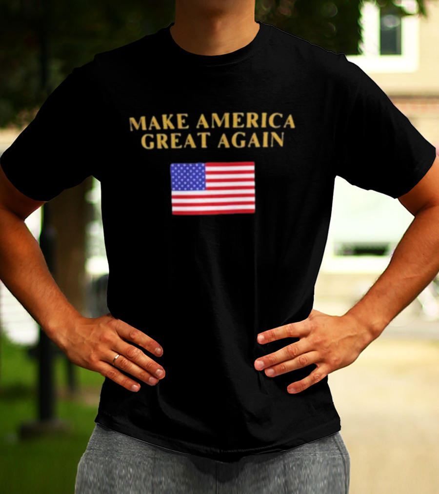 Make America Great Again American Flag T-Shirt