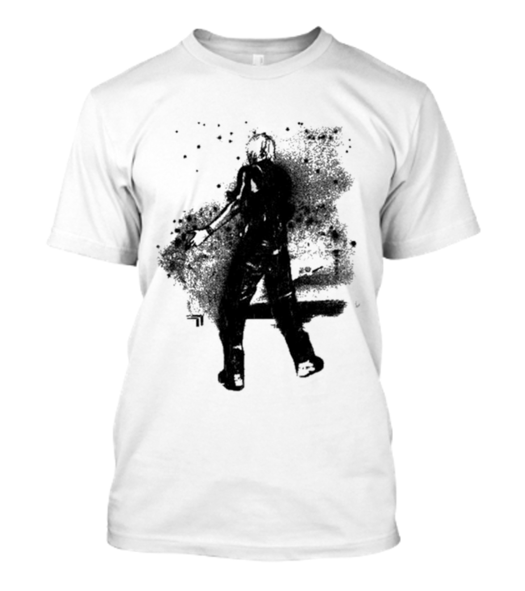 Lil Tjay Way Out The Hood Black And White Urban T-Shirt