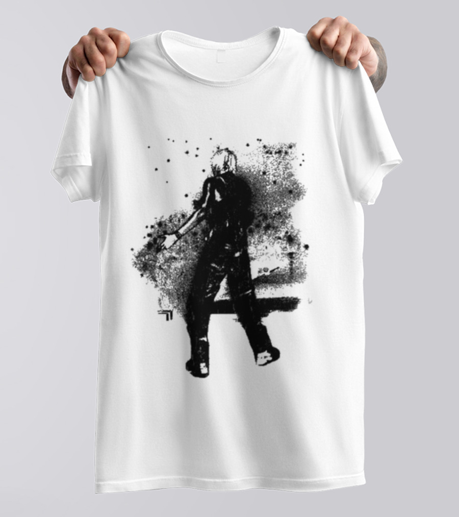 Lil Tjay Way Out The Hood Black And White Urban T-Shirt