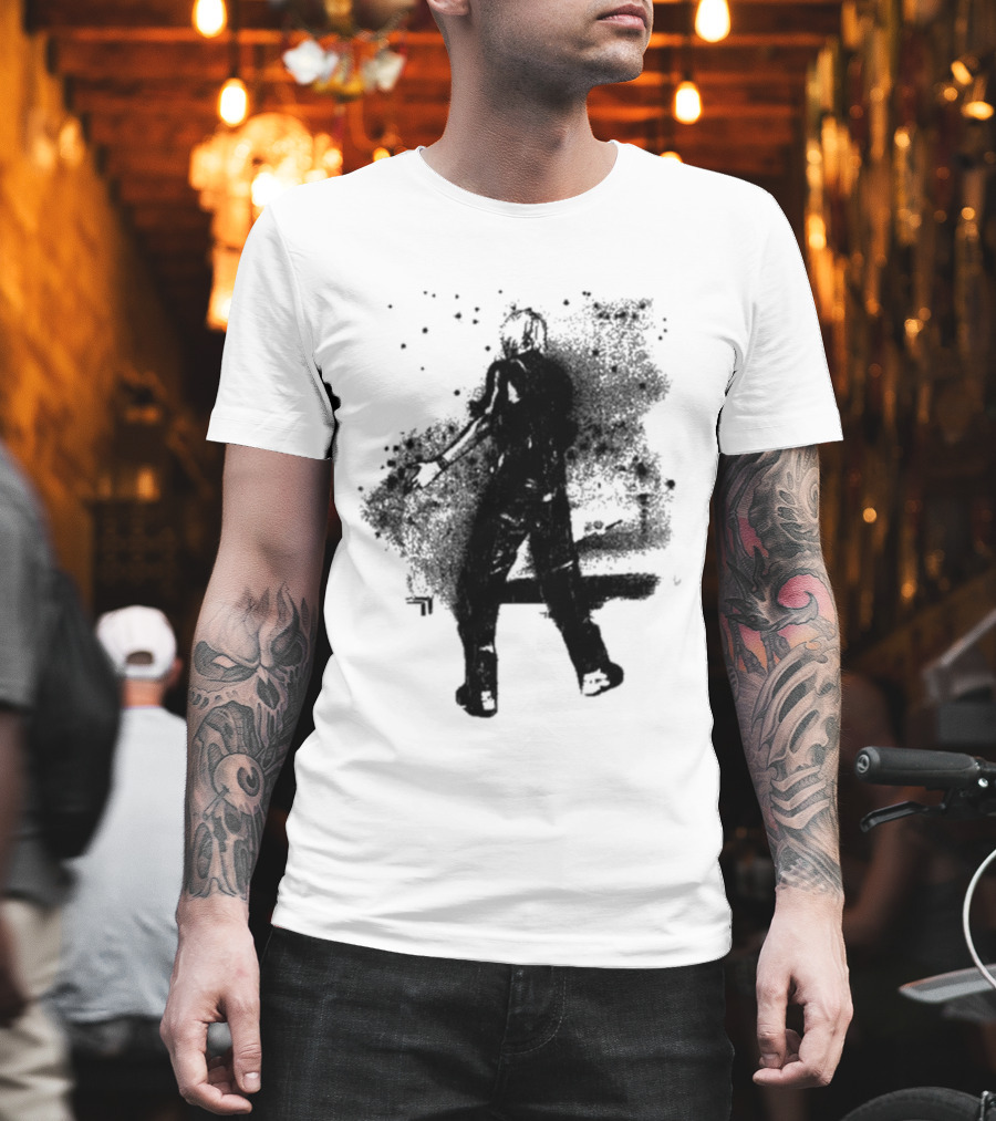 Lil Tjay Way Out The Hood Black And White Urban T-Shirt