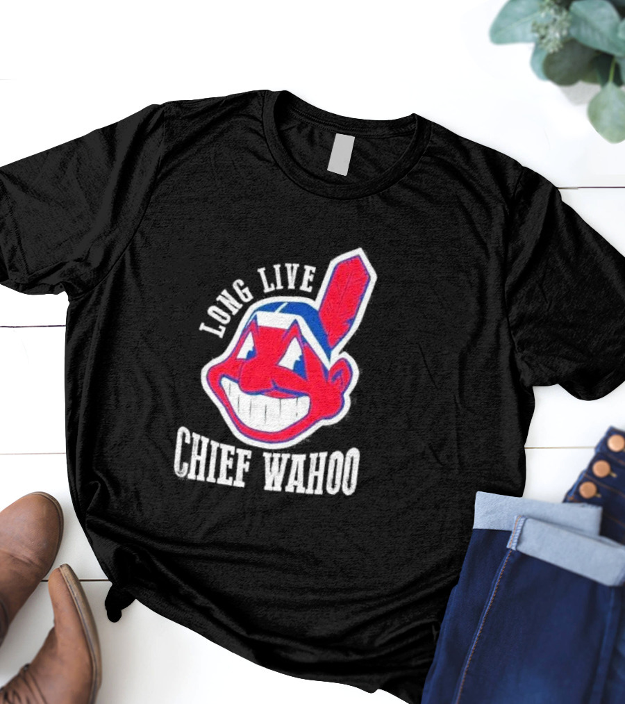 Long Live Chief Wahoo Cleveland Indians Vintage T-Shirt