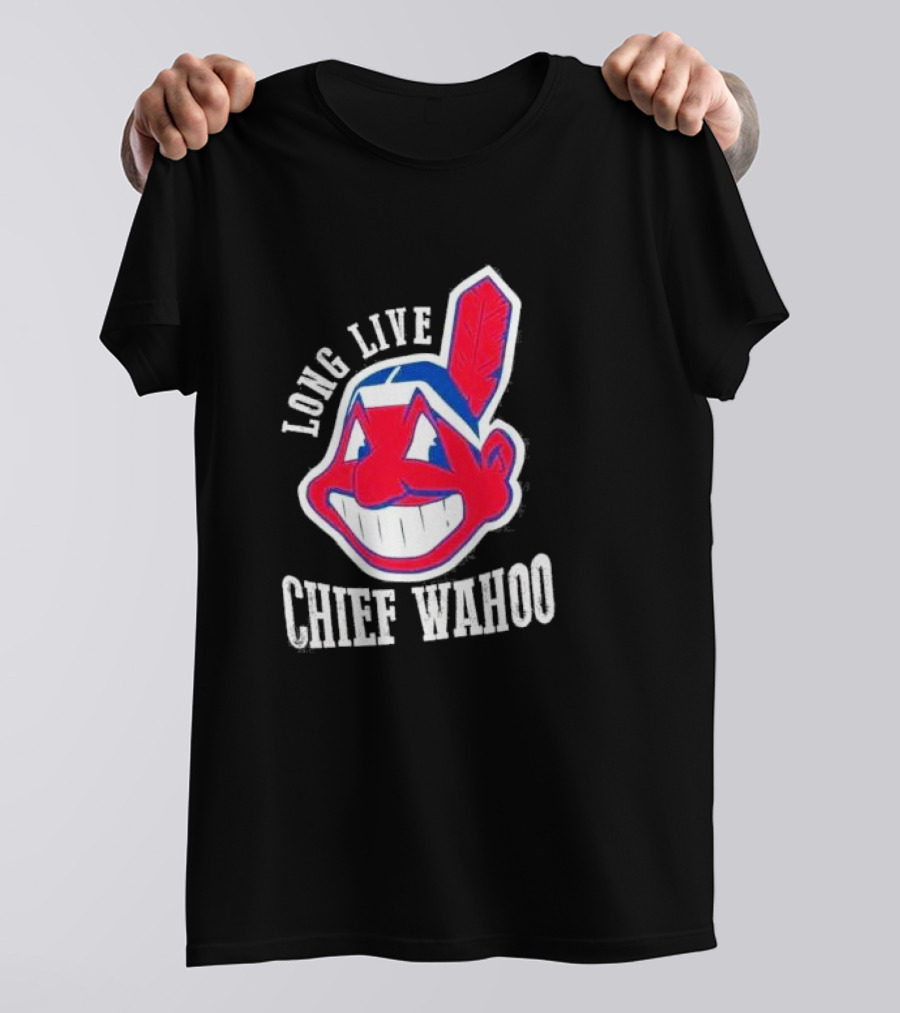 Long Live Chief Wahoo Cleveland Indians Vintage T-Shirt