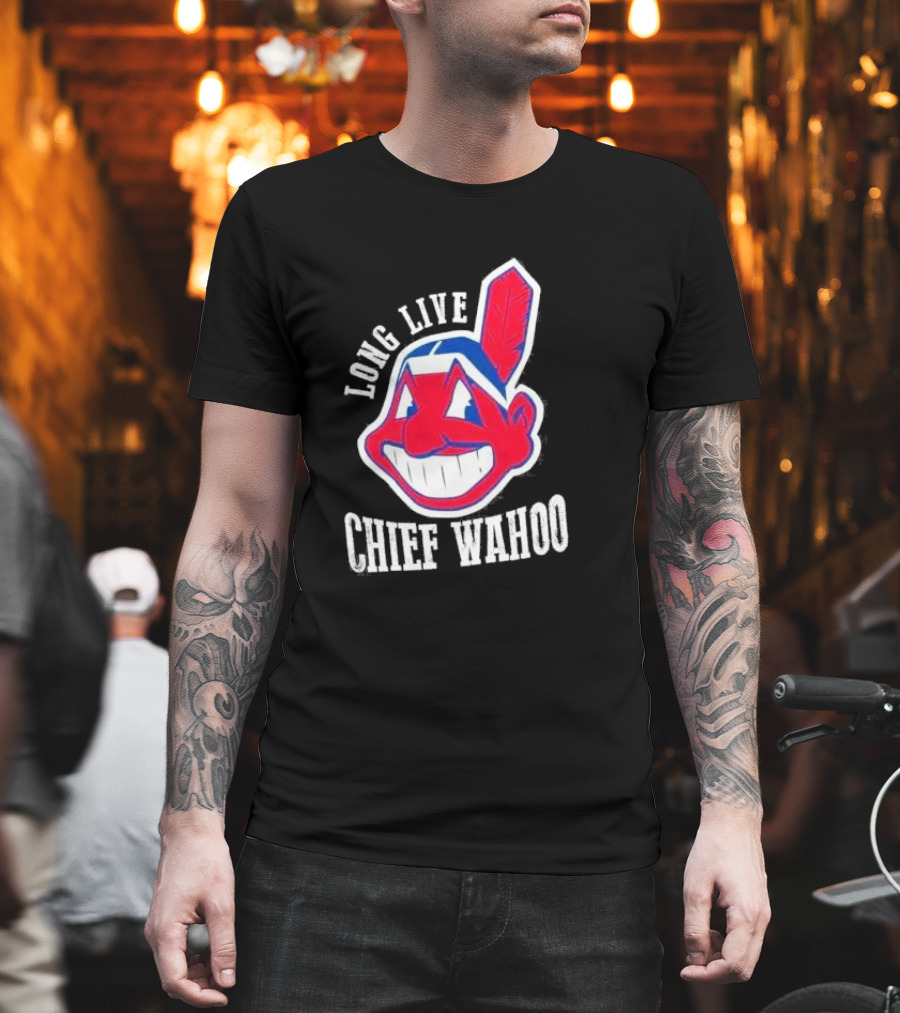 Long Live Chief Wahoo Cleveland Indians Vintage T-Shirt