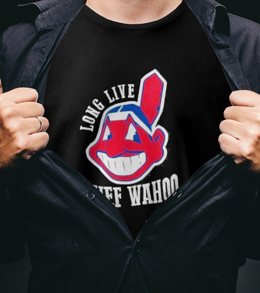 Long Live Chief Wahoo Cleveland Indians Vintage T-Shirt