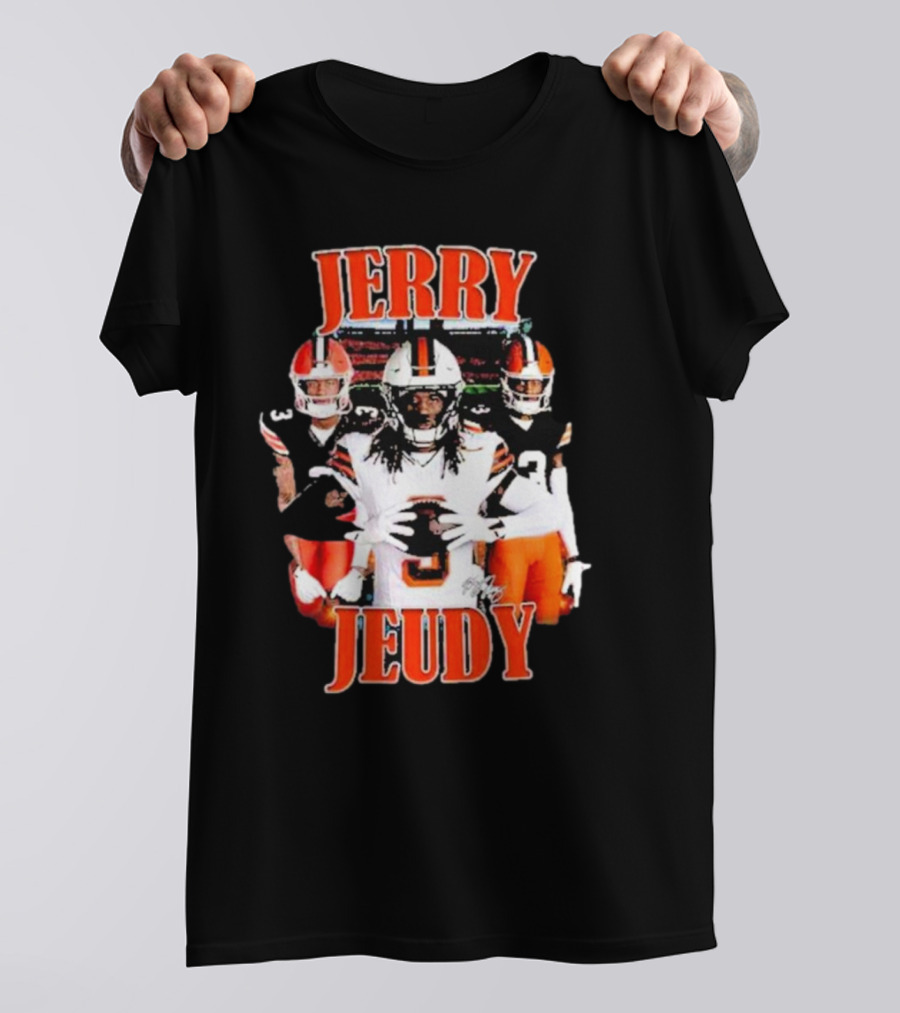 Jerry Jeudy Cleveland Browns Game Day Football Players T-Shirt