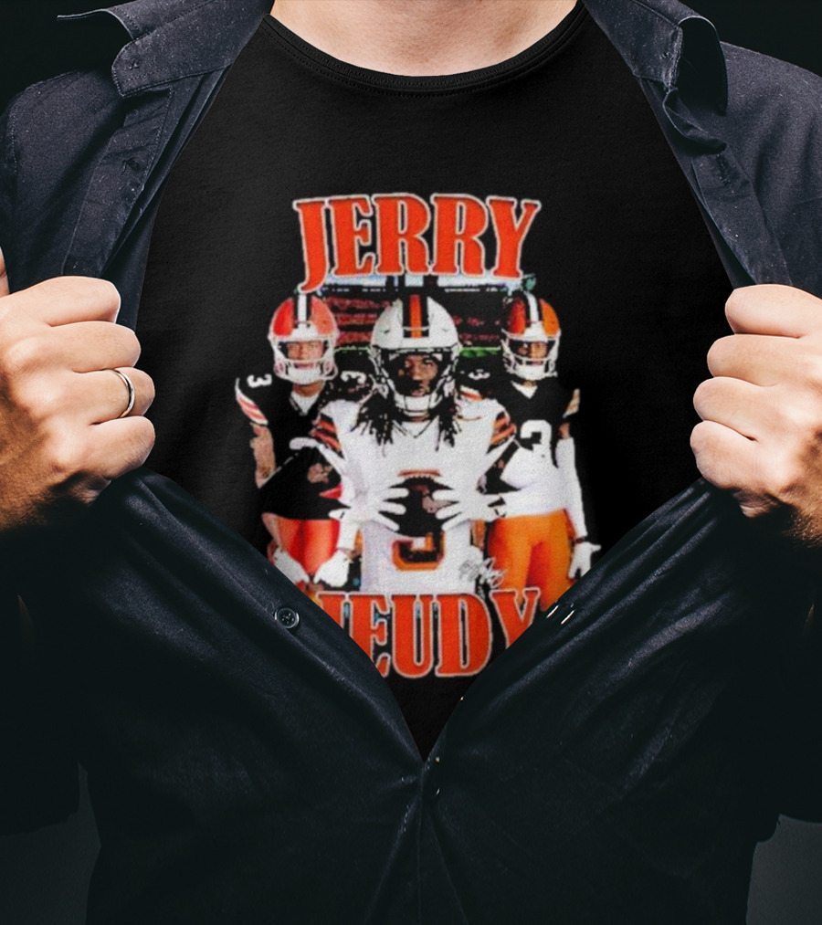 Jerry Jeudy Cleveland Browns Game Day Football Players T-Shirt