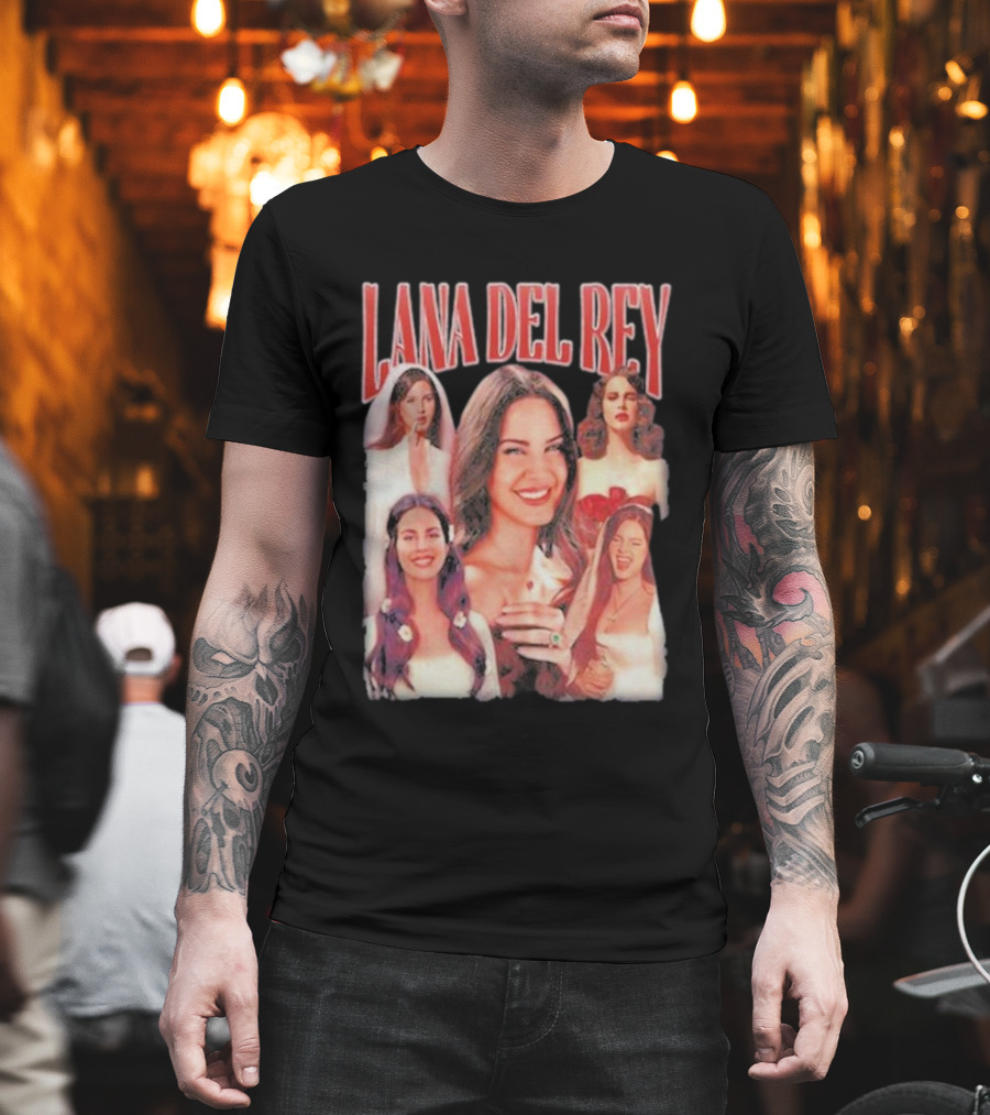 Lana Del Rey Iconic Collage T-Shirt