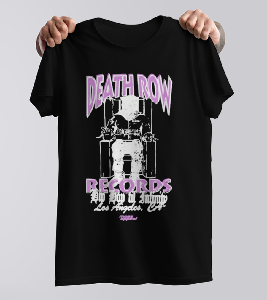 Death Row Records Los Angeles Hip Hop Till Infinity Mass Appeal T-Shirt