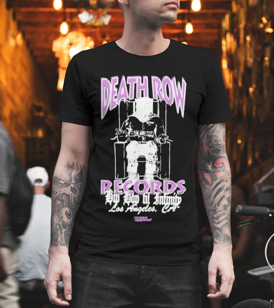 Death Row Records Los Angeles Hip Hop Till Infinity Mass Appeal T-Shirt