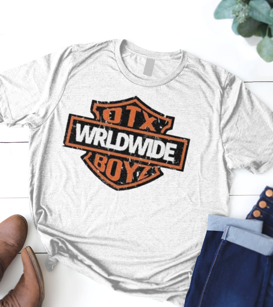 Otxboyz Wrldwide Emblem Geezyworld T-Shirt