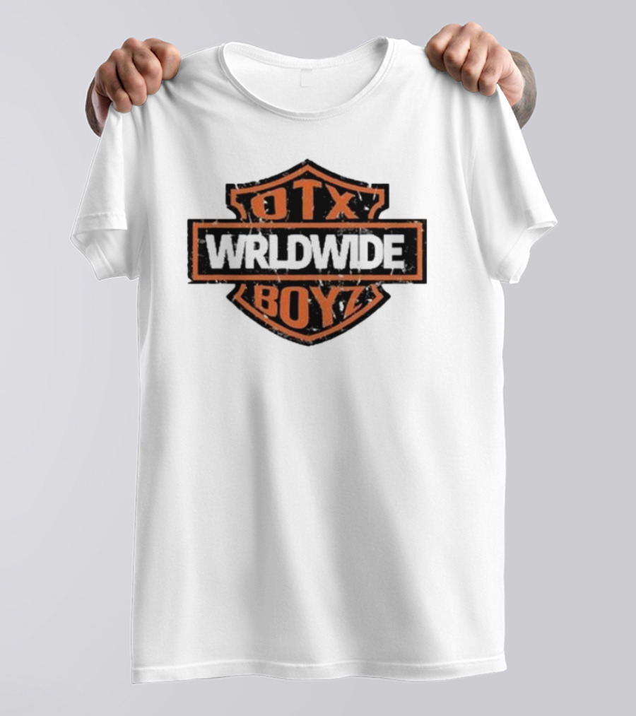 Otxboyz Wrldwide Emblem Geezyworld T-Shirt