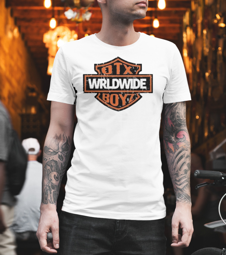 Otxboyz Wrldwide Emblem Geezyworld T-Shirt