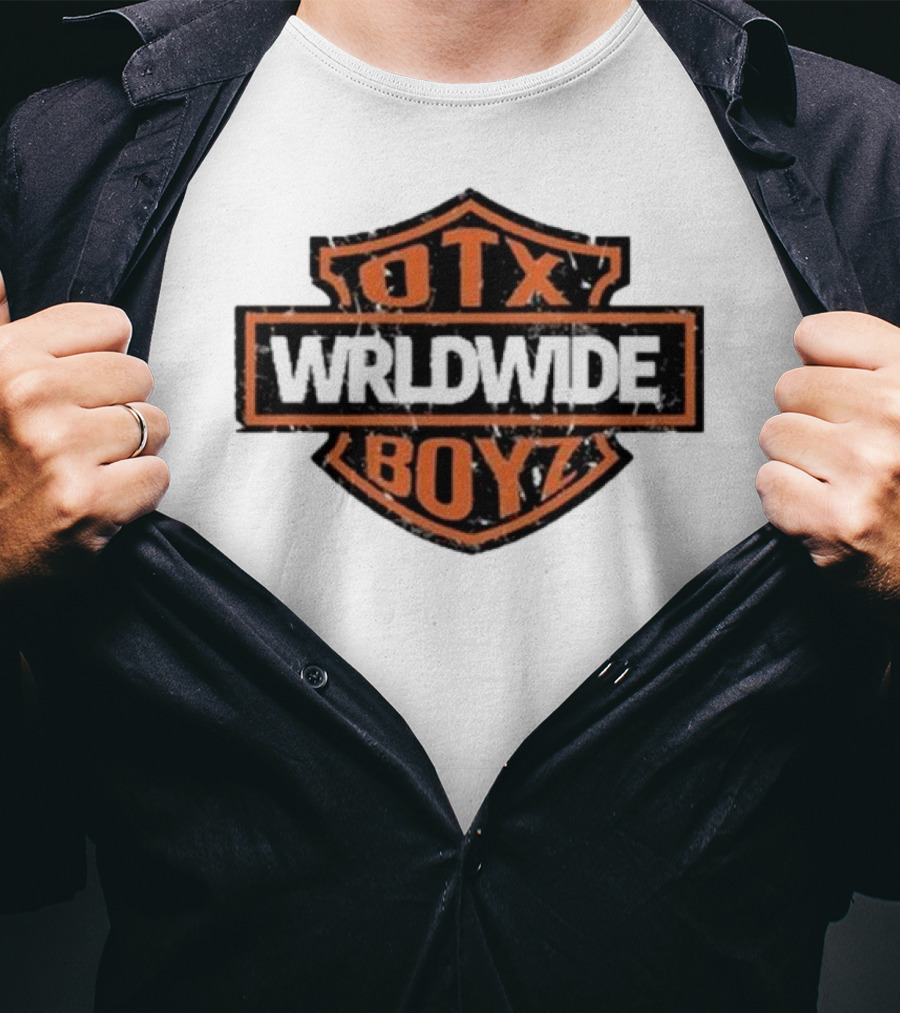 Otxboyz Wrldwide Emblem Geezyworld T-Shirt