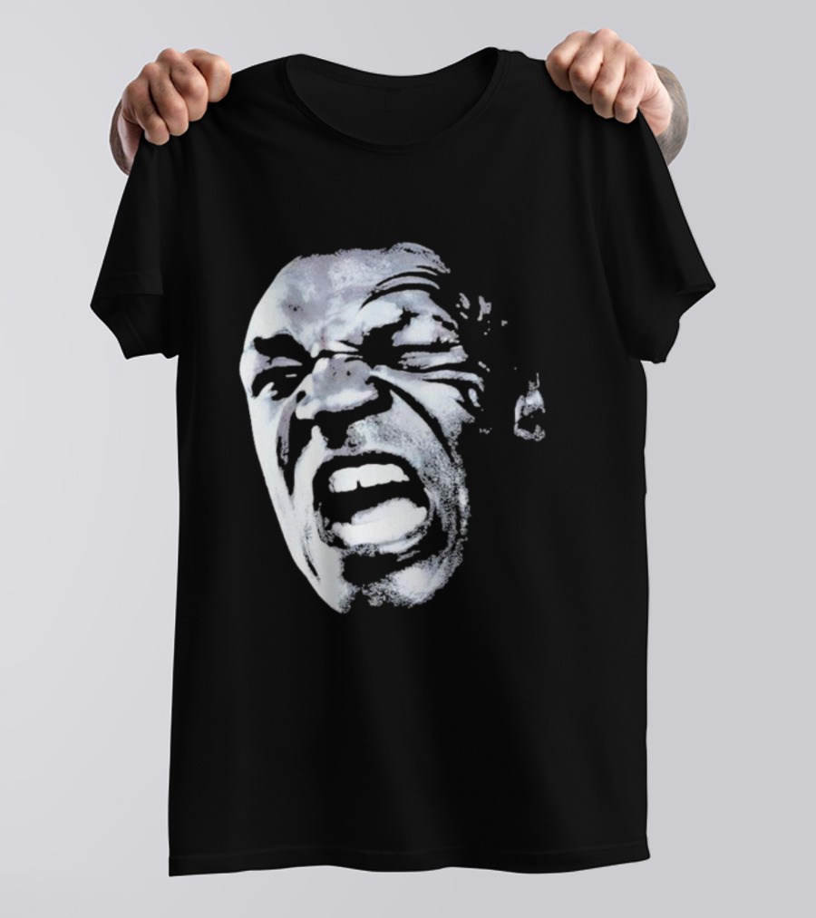 Lean And Mean Mike Tyson Expression Face T-Shirt