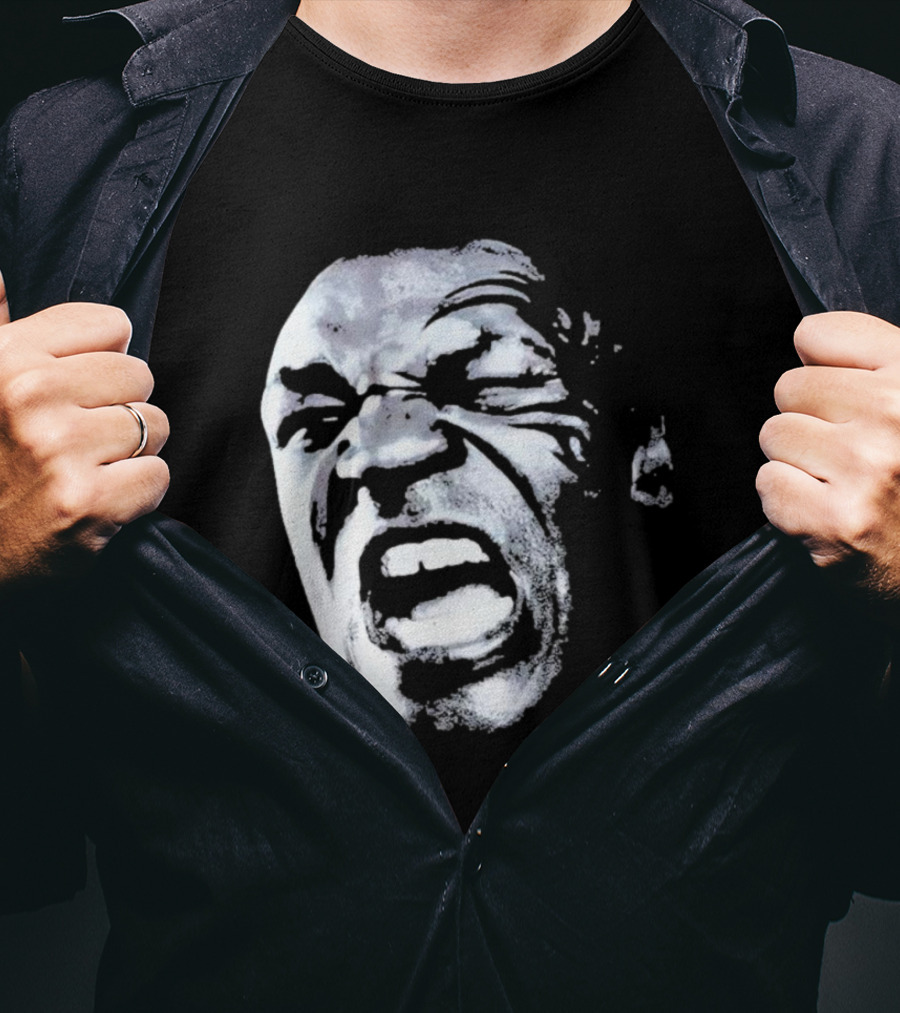 Lean And Mean Mike Tyson Expression Face T-Shirt