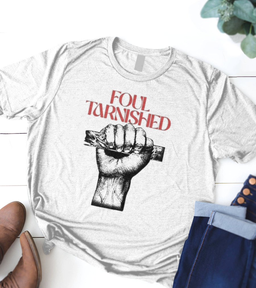 Foul Tarnished Raskolapparel Power Grip Print T-Shirt
