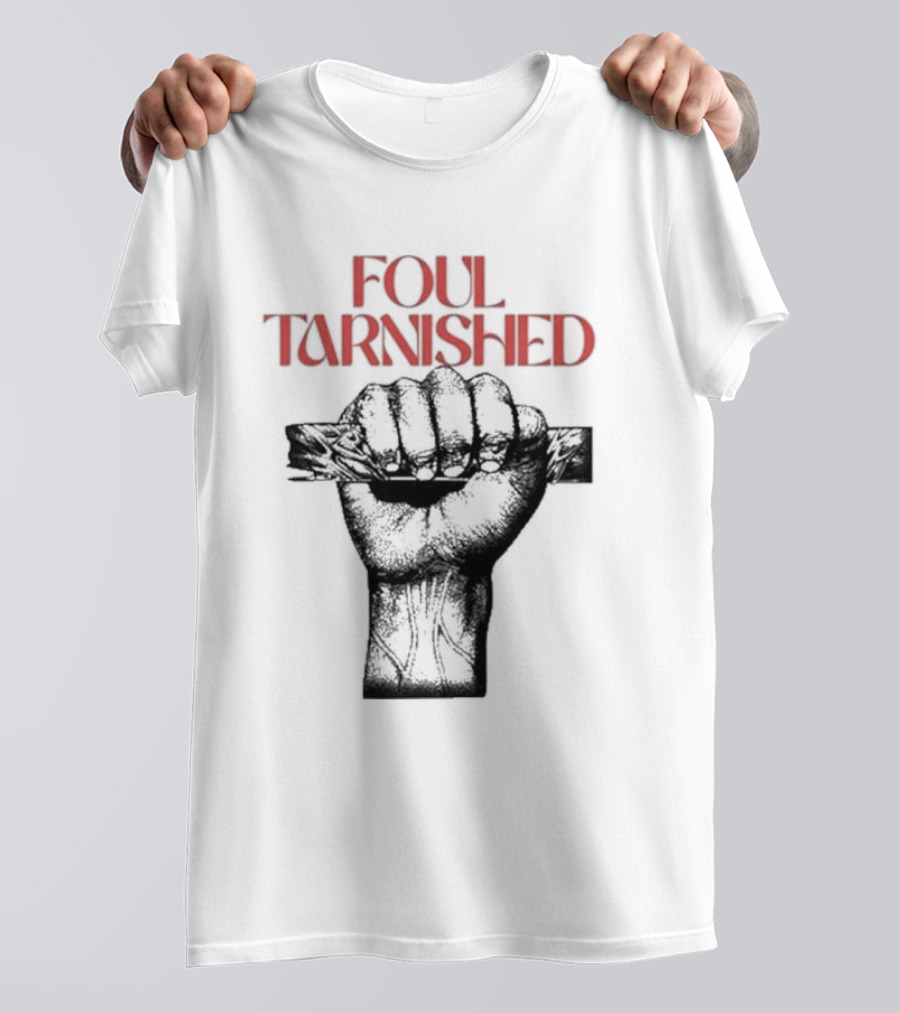 Foul Tarnished Raskolapparel Power Grip Print T-Shirt