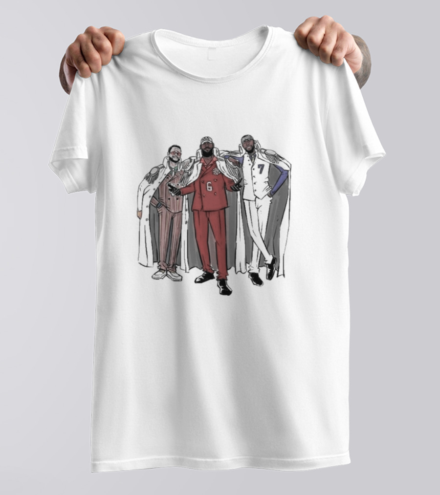 Justice Lakers Team USA Lebron Giants T-Shirt