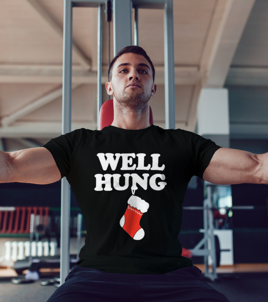 Danny Duncan Well Hung Holiday Stocking T-Shirt