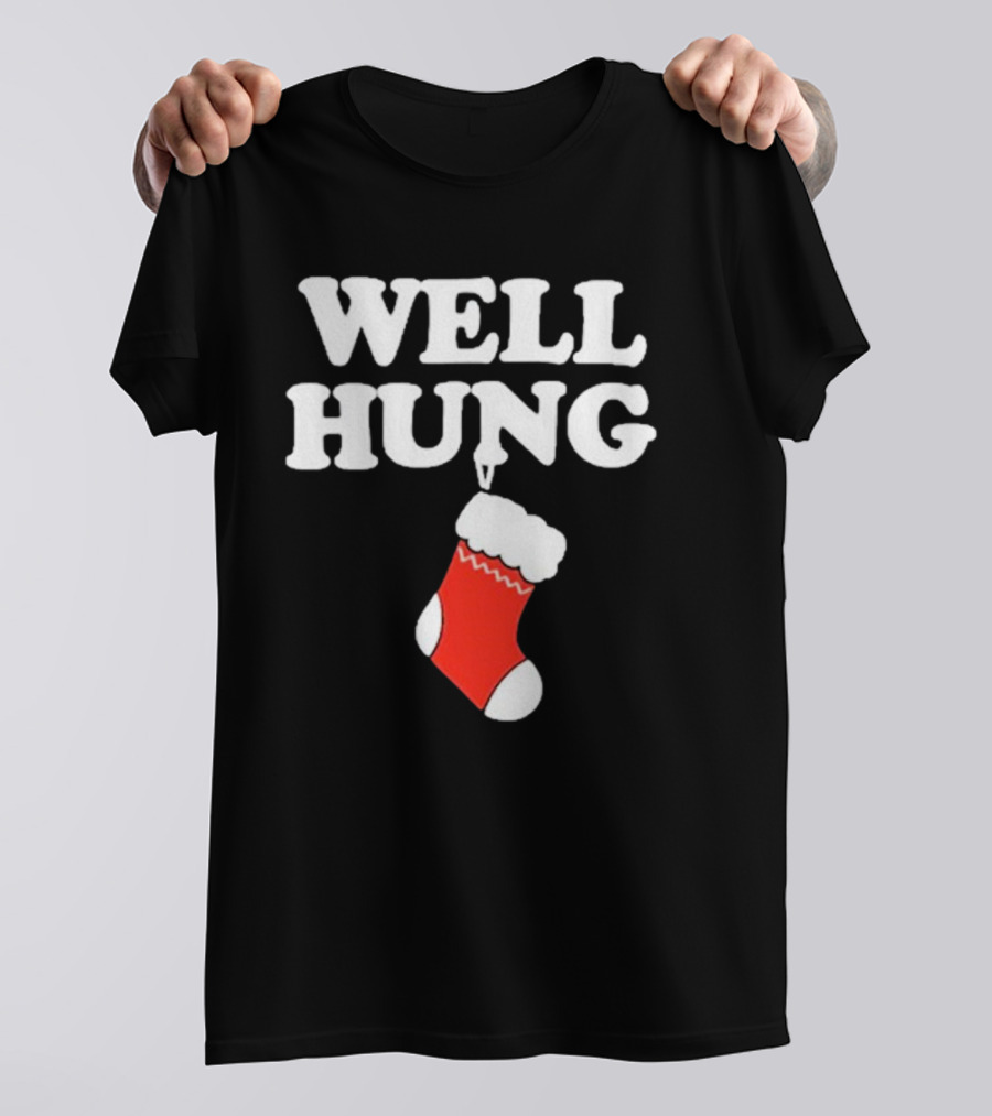 Danny Duncan Well Hung Holiday Stocking T-Shirt