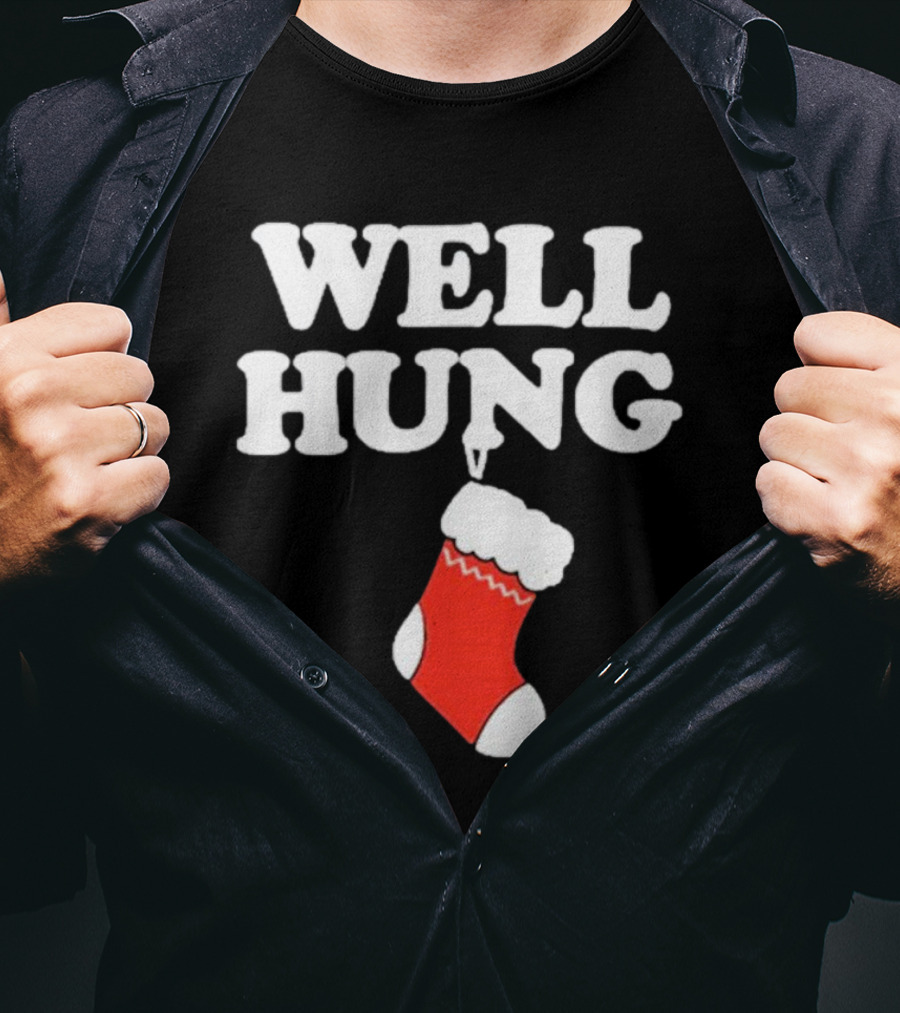 Danny Duncan Well Hung Holiday Stocking T-Shirt