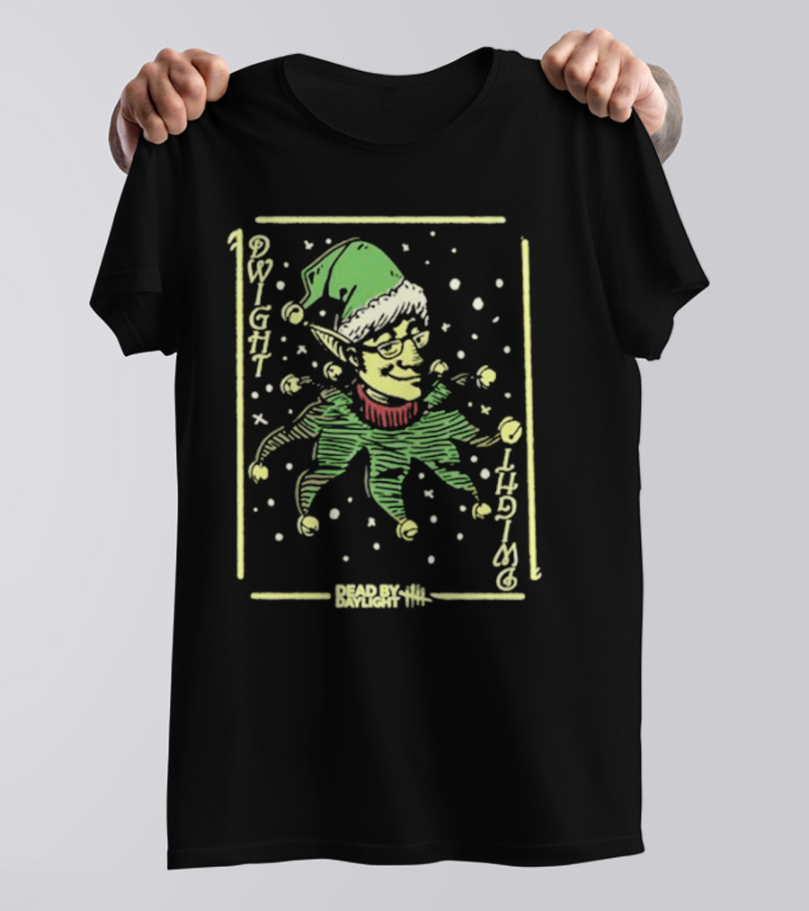 Dead By Daylight Dwight In Dwelf Christmas Attire T-Shirt