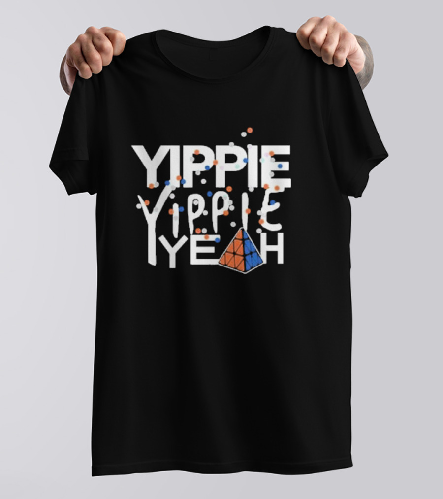 Deichkind Yippie Yippie Yeah Confetti Cube T-Shirt