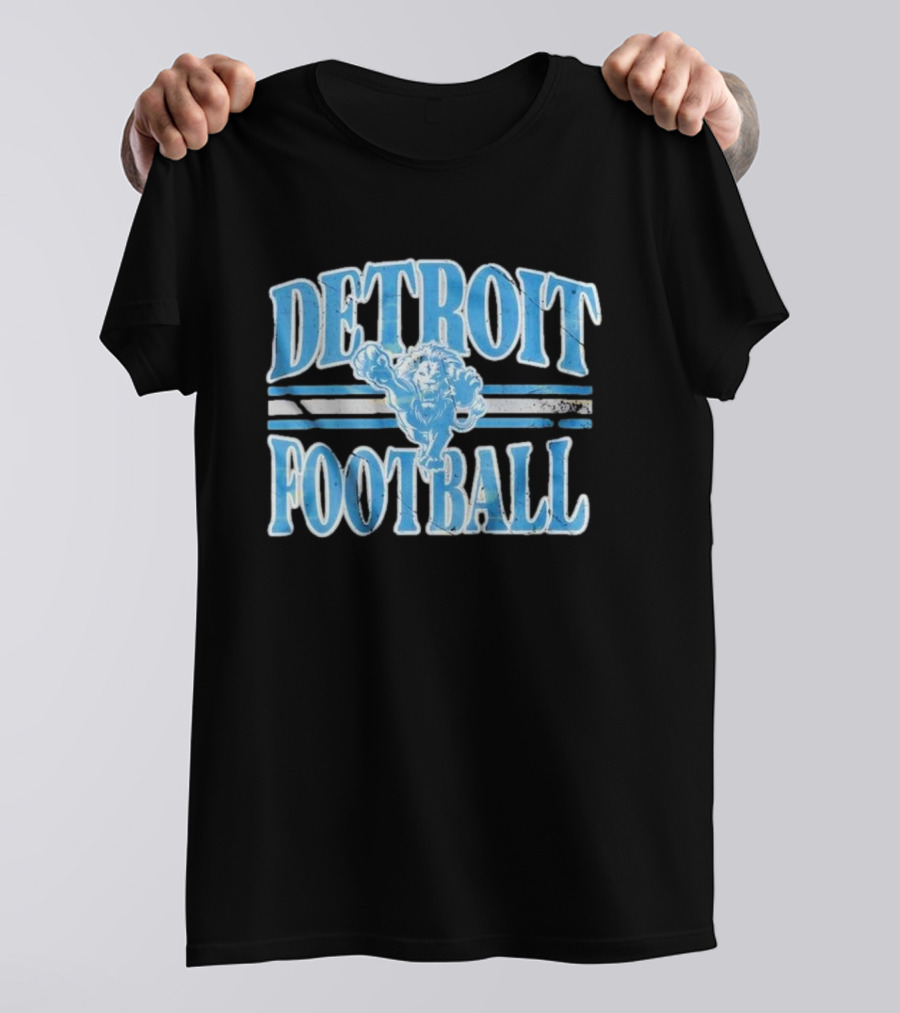Detroit Lions Football Detroit Football T-Shirt