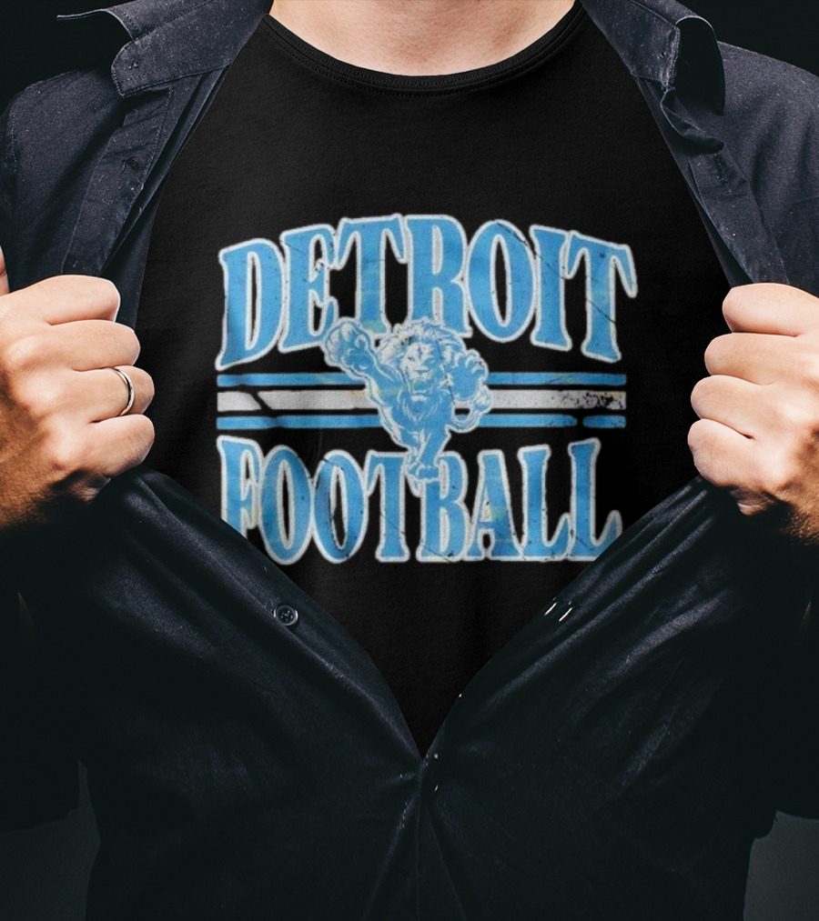 Detroit Lions Football Detroit Football T-Shirt