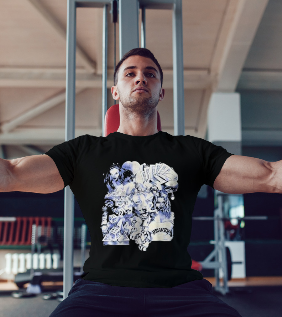 Geezyworld Heaven OTX FYPM Dice Cards Chains Women T-Shirt