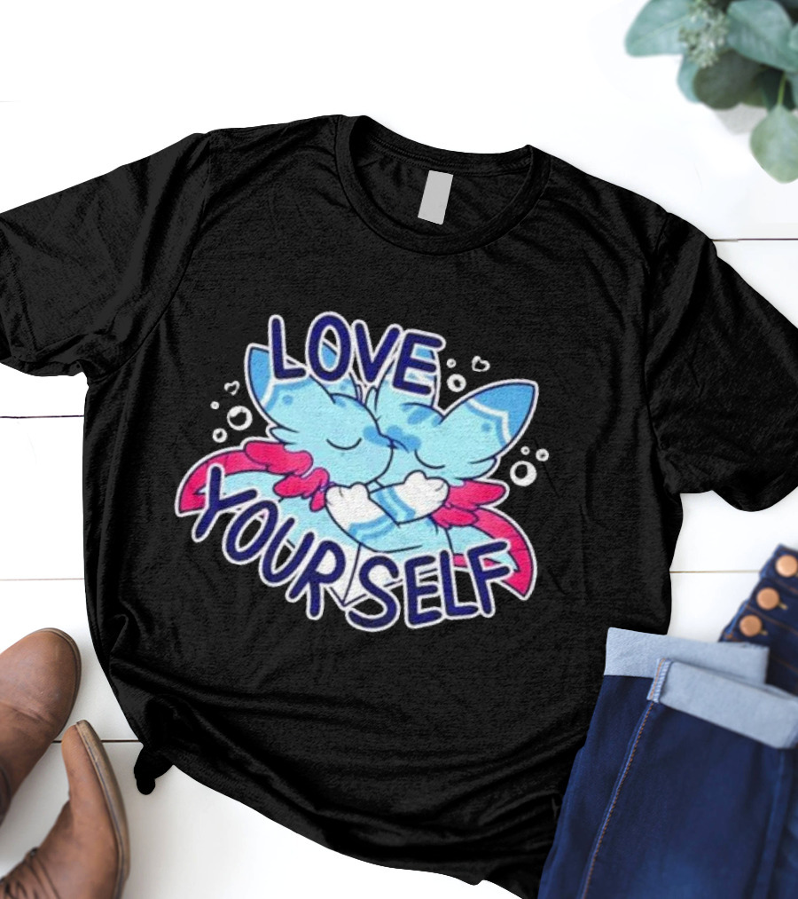 Love Yourself Cute Sylveon Embrace T-Shirt