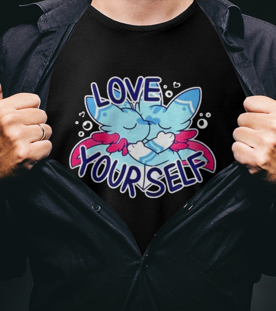 Love Yourself Cute Sylveon Embrace T-Shirt
