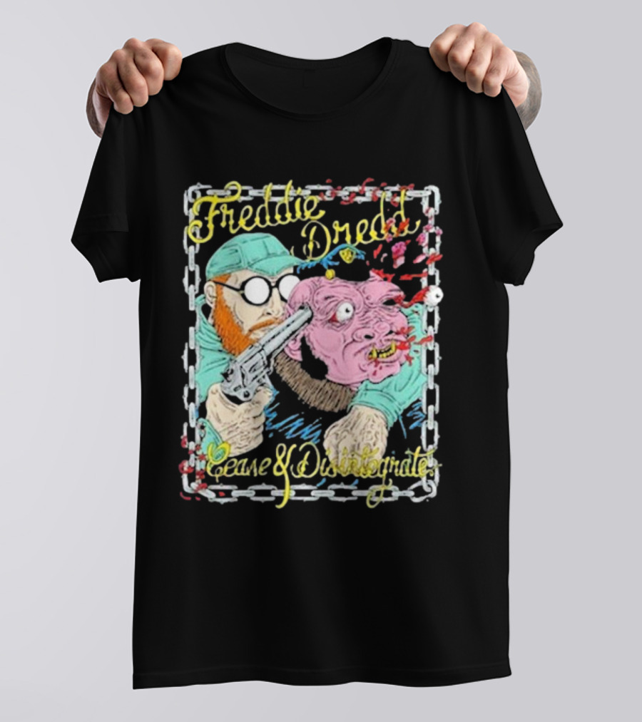 Freddie Dredd Cease And Disintegrate Piggy T-Shirt