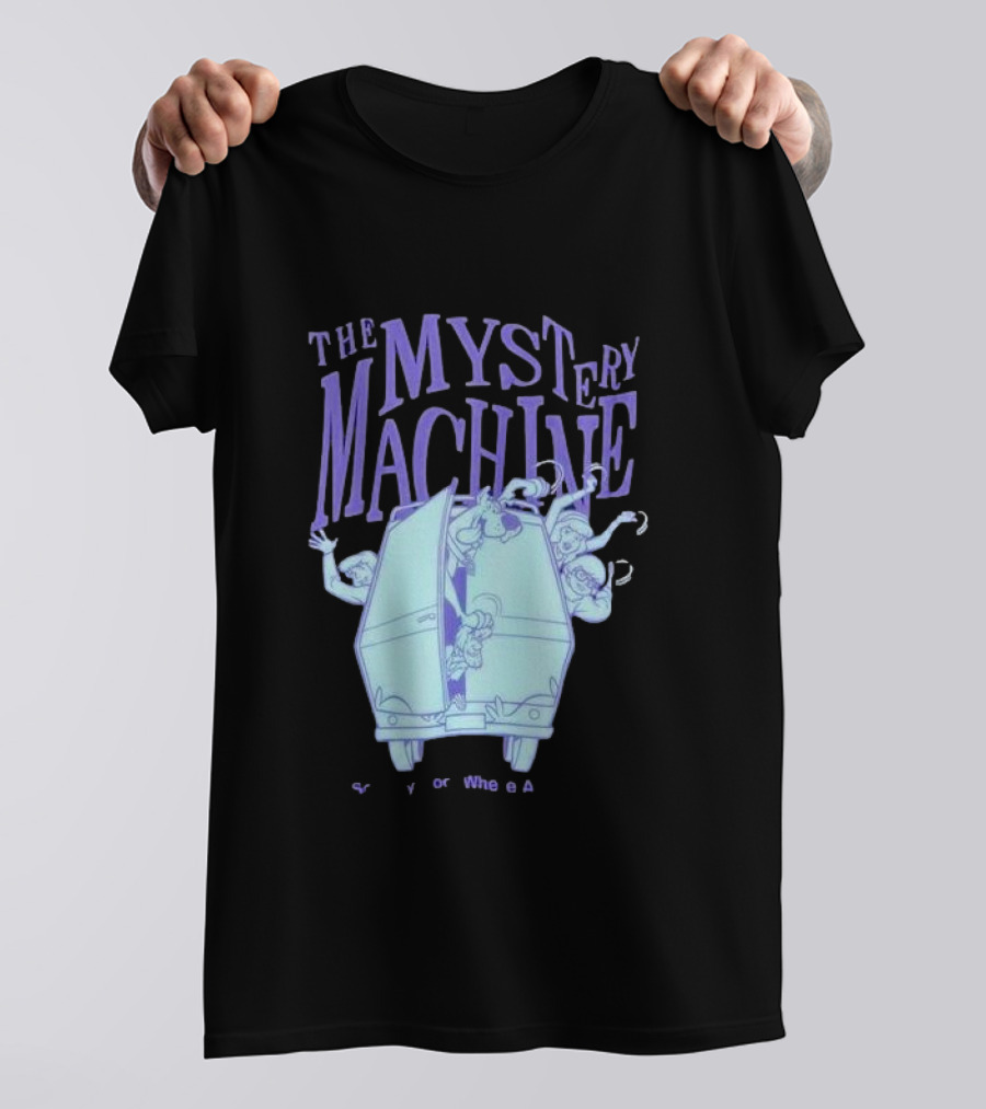 The Mystery Machine Scooby Doo Crew Tonal T-Shirt
