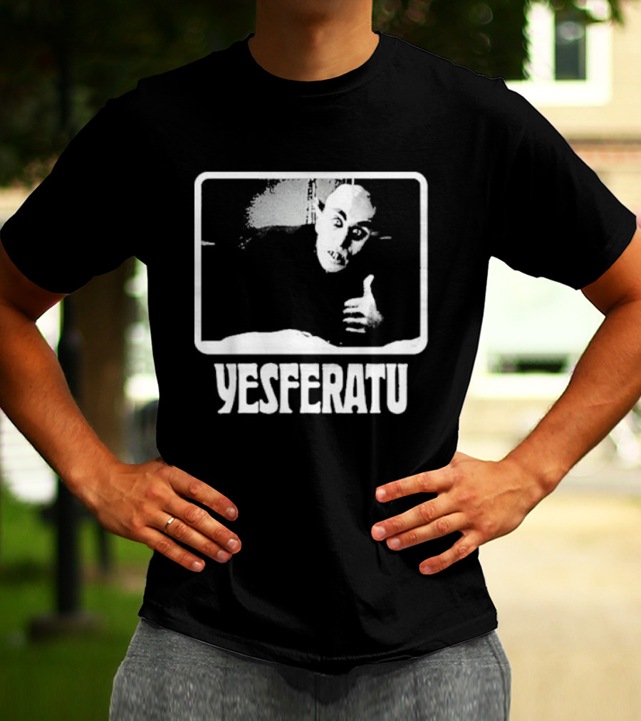 Seán Ono Lennon Yesferatu Nosferatu Vampire Thumbs Up T-Shirt