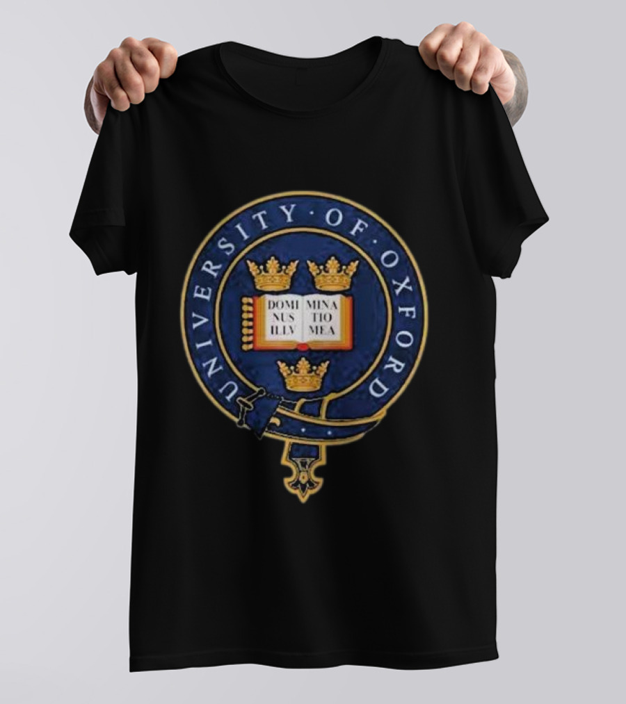 University Of Oxford Emblem Dominus Illuminatio Mea T-Shirt