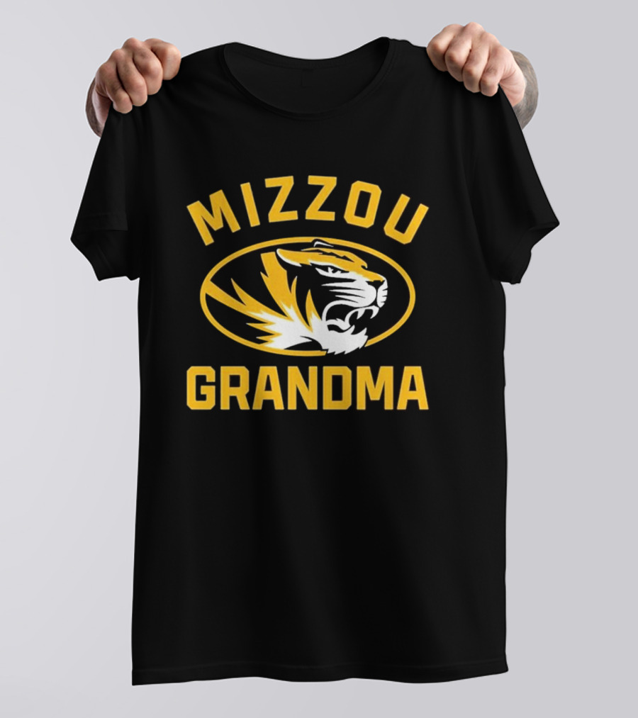 Mizzou Grandma Tiger Head T-Shirt
