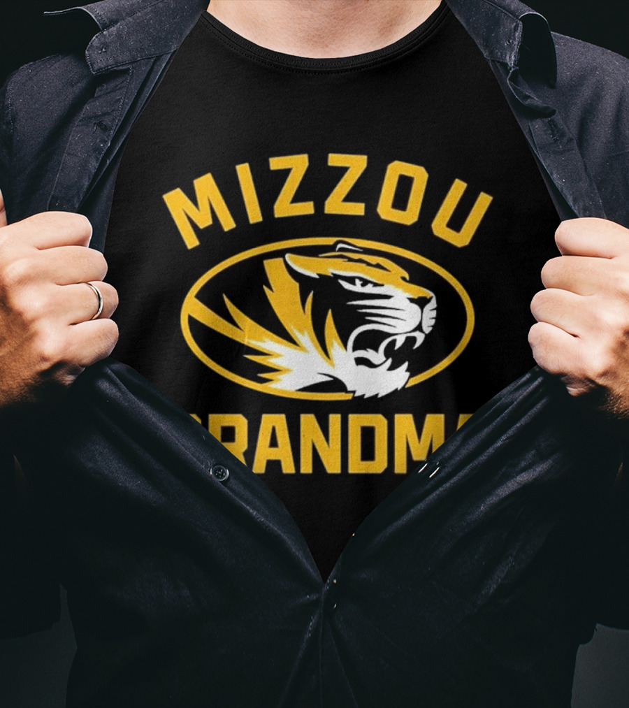 Mizzou Grandma Tiger Head T-Shirt