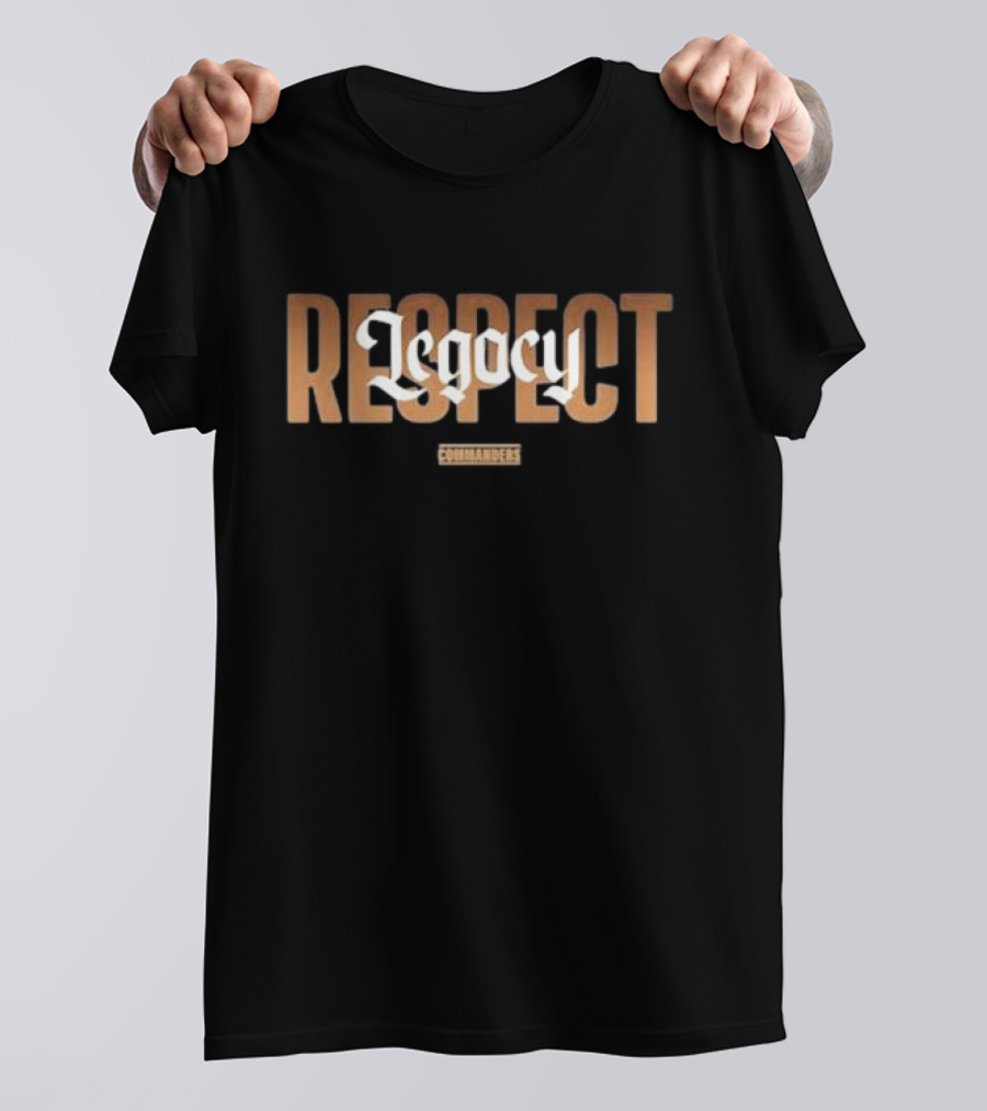 Doug Williams Legacy Respect Commanders T-Shirt