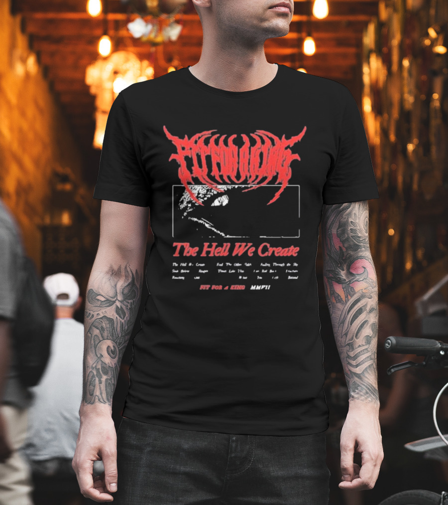 Fit For A King The Hell We Create MMXVI Skull T-Shirt