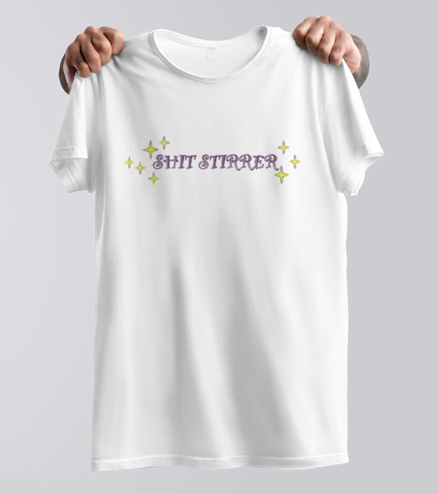 Altburn X War Child Shit Stirrer Sparkling Stars T-Shirt