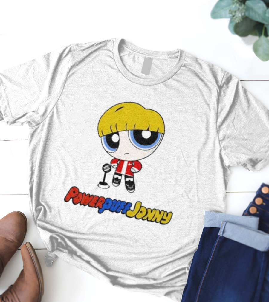 Powerpuff Johnny Microphone T-Shirt