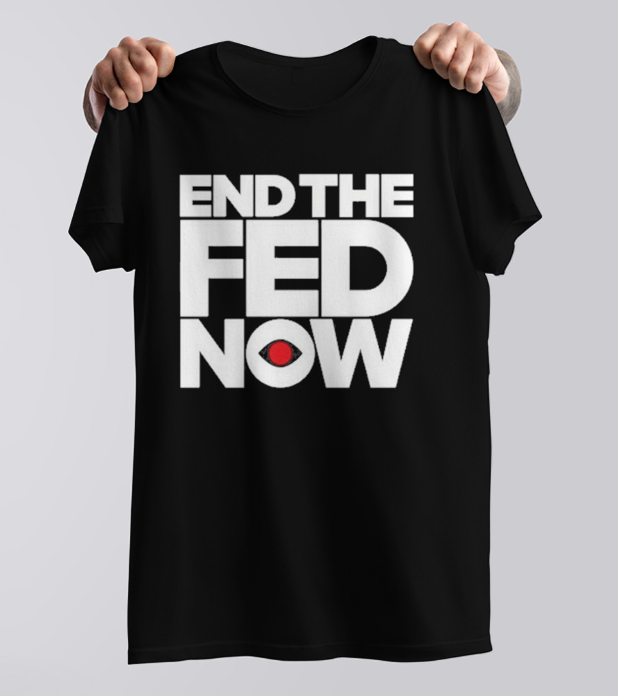 End The Fed Now Bitcoin Magazine T-Shirt