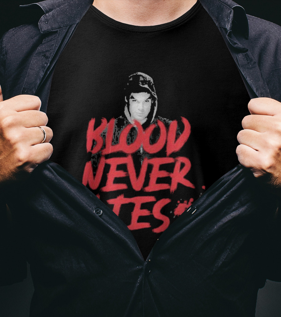 Dexter Blood Never Lies Spatter T-Shirt