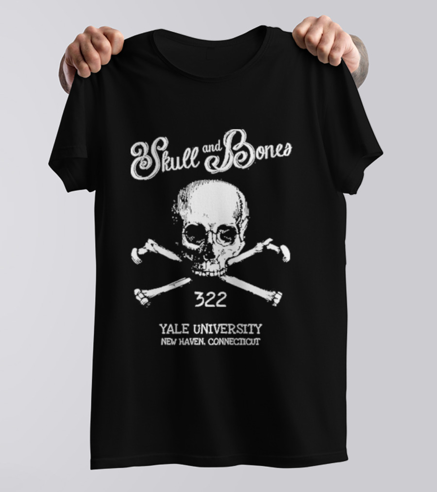 Skull And Bones 322 Yale University New Haven Connecticut T-Shirt