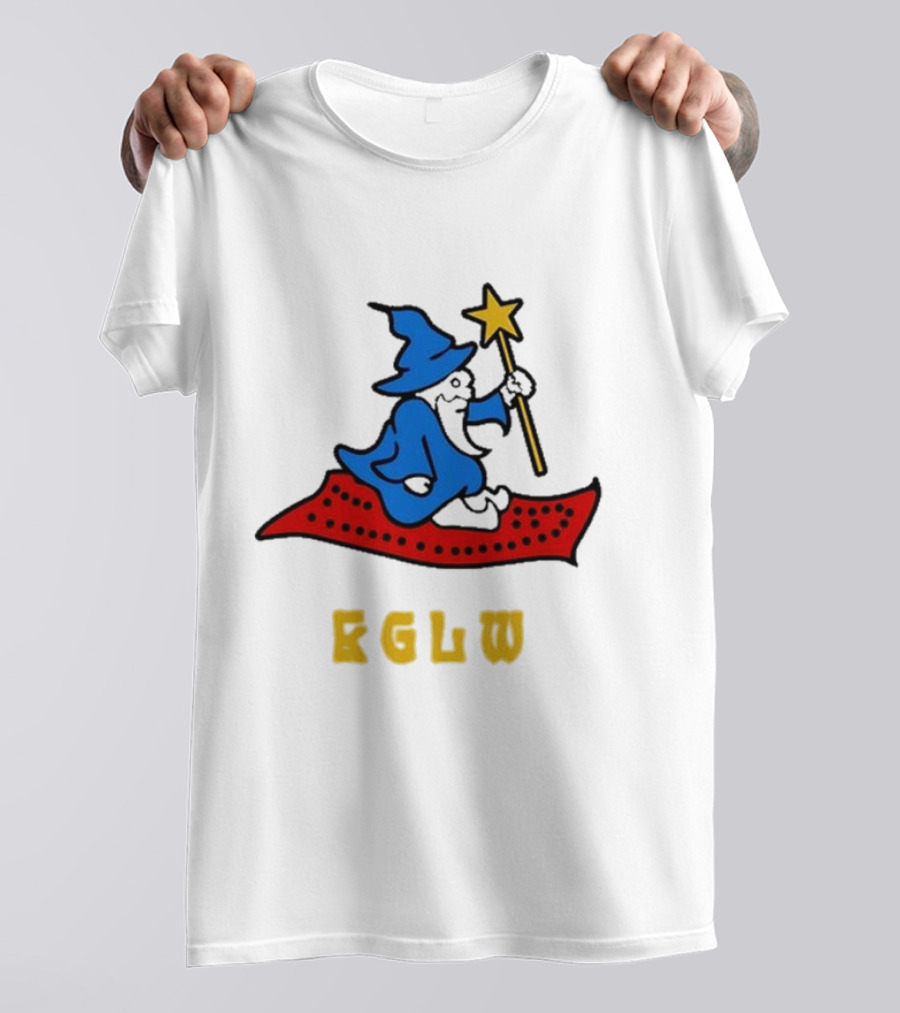 EGLW Wizard On Red Carpet With Star Wand T-Shirt
