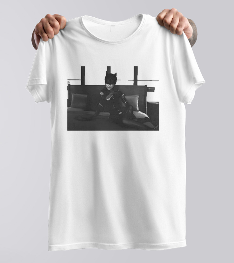 Tbim Photo Catwoman On Bed Scene T-Shirt
