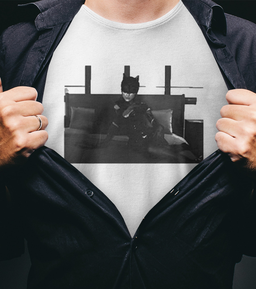 Tbim Photo Catwoman On Bed Scene T-Shirt