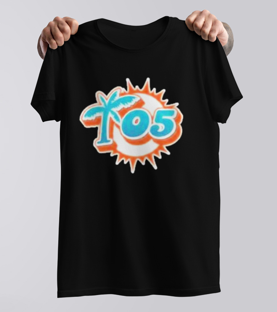 T05 Treeofive Tree O Five Miami Dolphins Retro Zip Up T-Shirt