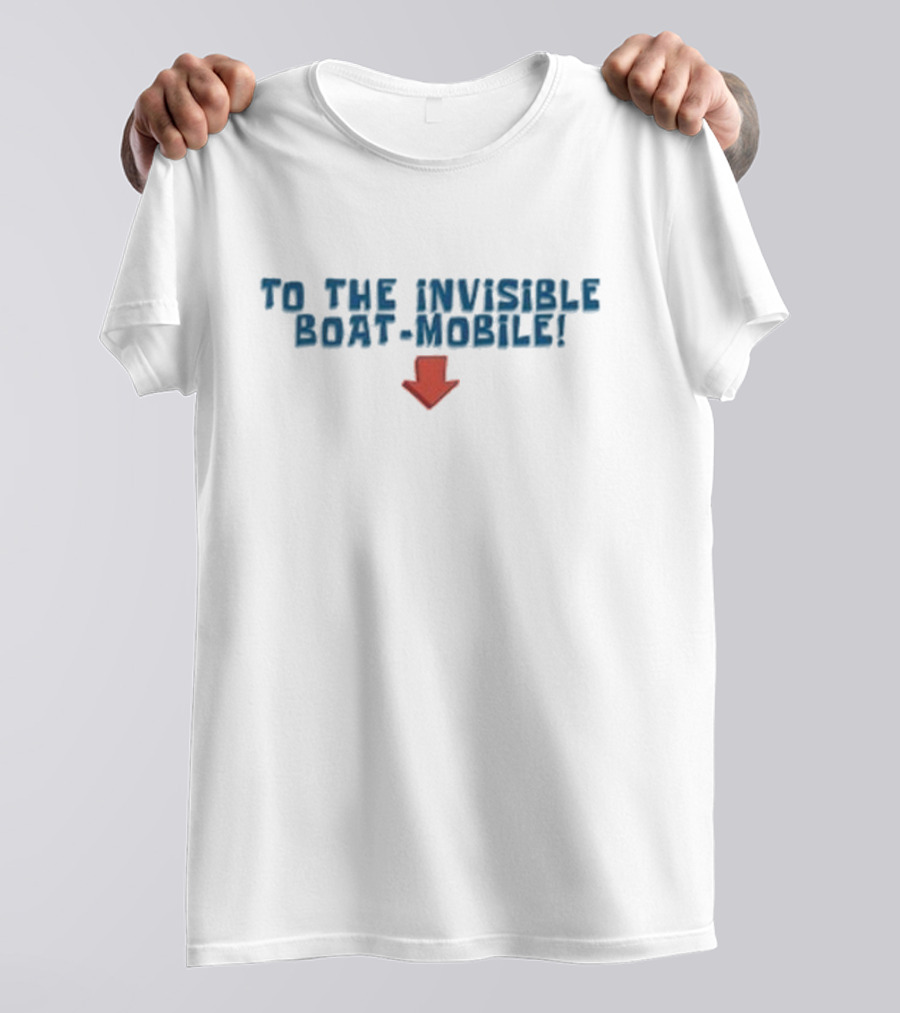 Joe Burrow To The Invisible Boat-Mobile Arrow T-Shirt